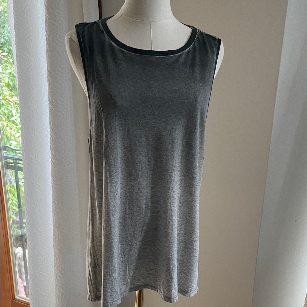 Rag and Bone Ombré Concert Gray Sleeveless Women's Tank Top Medium